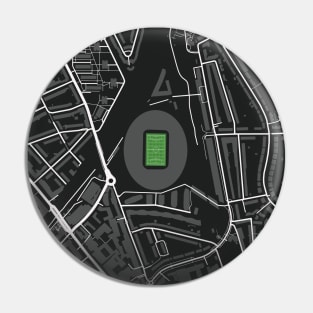 Emirates Stadium Map Design Pin