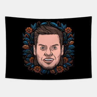 Theo Von (Flowered) Tapestry