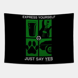 Express Yourself Mindy’s Beer Gear Style Tapestry