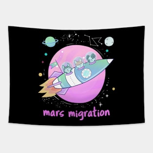 Mars migration Tapestry