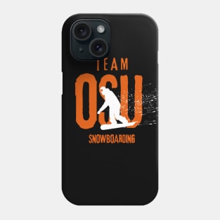 Oregon State Snowboarding Team Phone Case