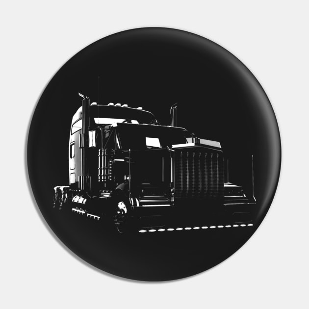 Super Semi Truck Pin by hottehue