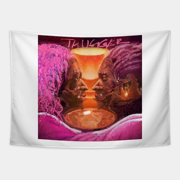 Thugger 3 Tapestry by artbydee