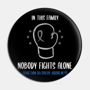 Addiction Recovery Awareness Pin