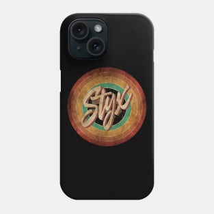 Styx Vintage Circle Art Phone Case