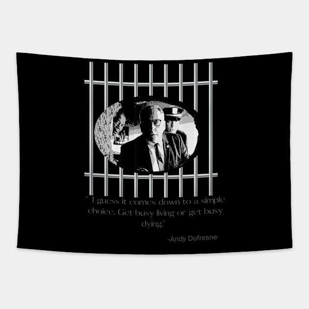 Shawshank Redemption Tapestry by Jldigitalcreations