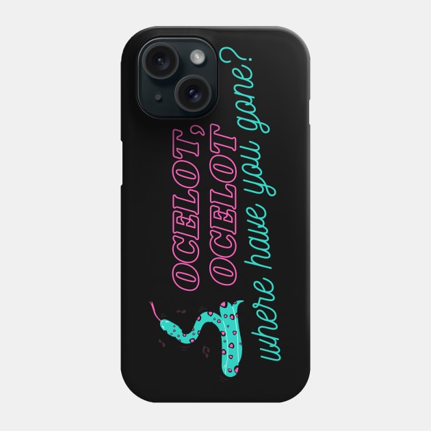 Where have you gone, Ocelot? Phone Case by Abide the Flow