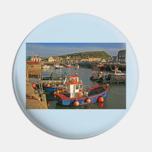 Fishing Boats, West Bay, October 2022 Pin