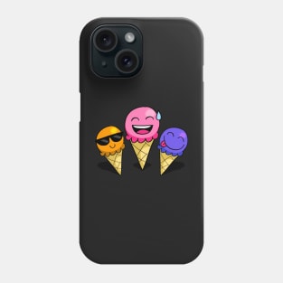 Emoji Ice Cream Cones Phone Case