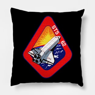 Black Panther Art - NASA Space Badge 138 Pillow