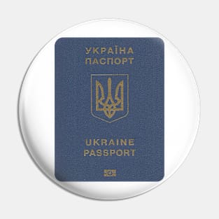 Ukraine Passport Pin