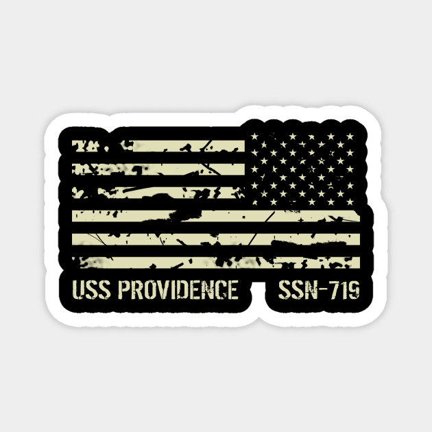 USS Providence Magnet by Jared S Davies