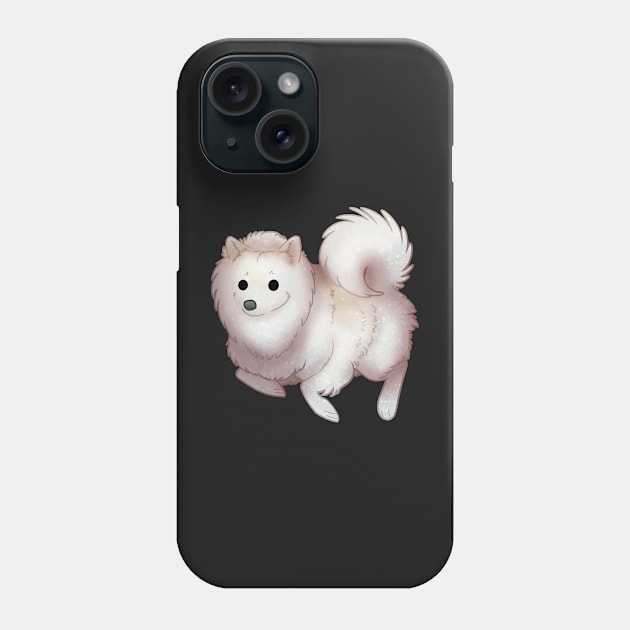 Cozy Pomeranian Phone Case by Phoenix Baldwin