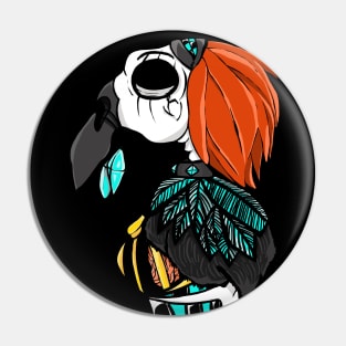 The Crow Mage Pin
