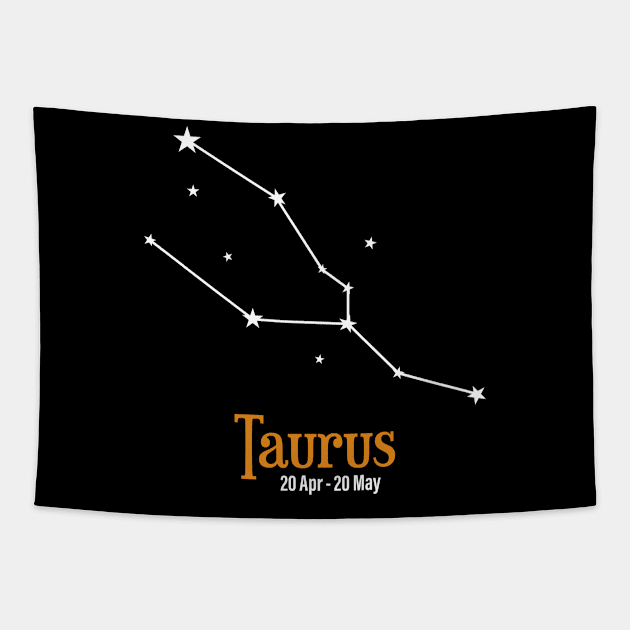 TAURUS ZODIAC Tapestry by Firebox store