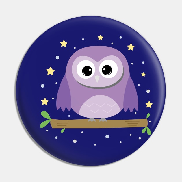 Cute owl at night Pin by sj_arts