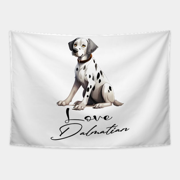 Dalmatian Dog Tapestry by ArtRoute02