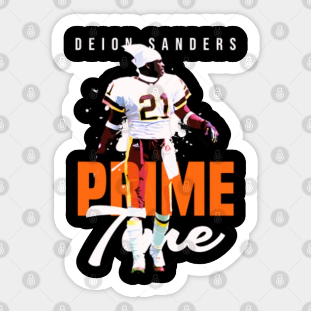 Deion Sanders Primetime - Deion Sanders San Francisco 49ers - Sticker