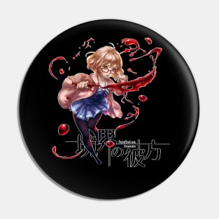 Beyond The Boundary Kawaii Kuriyama Pin