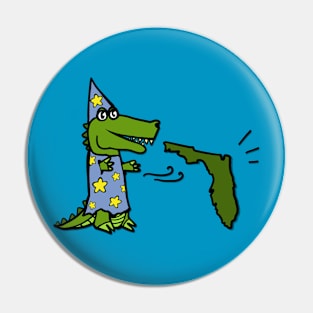 Gator Creates Florida Pin