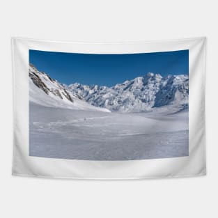 Tasman Glacier with Aoraki/Mt Cook Tapestry