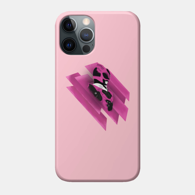 Pink Psycho Ranger - Power Rangers In Space - Phone Case