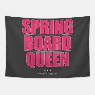 Funny Springboard Diving Shirt | Springboard Queen Tapestry