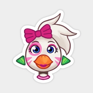 Funtime Chica Transparent Magnet for Sale by dongoverlord