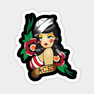 Sailor Pin Up Magnet