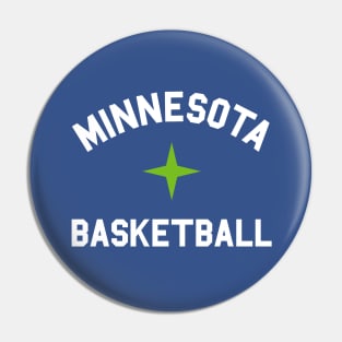 Minnesota Basketball Star II Pin