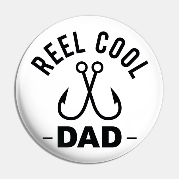 Fathers Day Gift, Reel Cool Daddy Pin by hugandmug