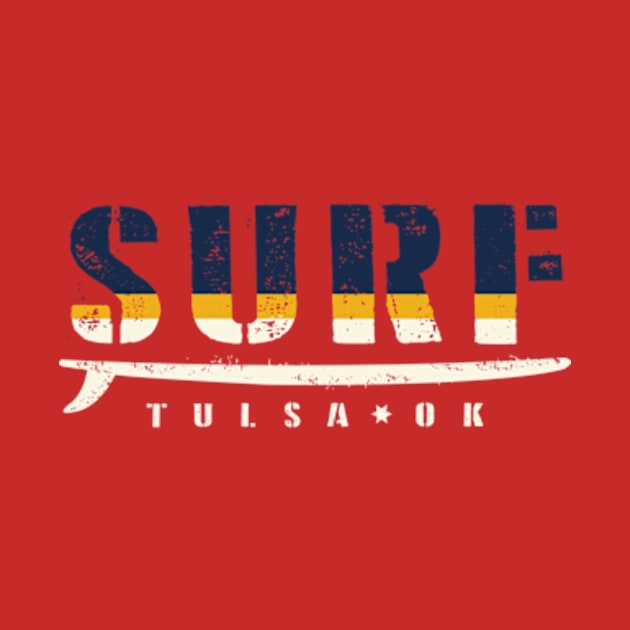 Surf Tulsa by iMadeThis! Tee