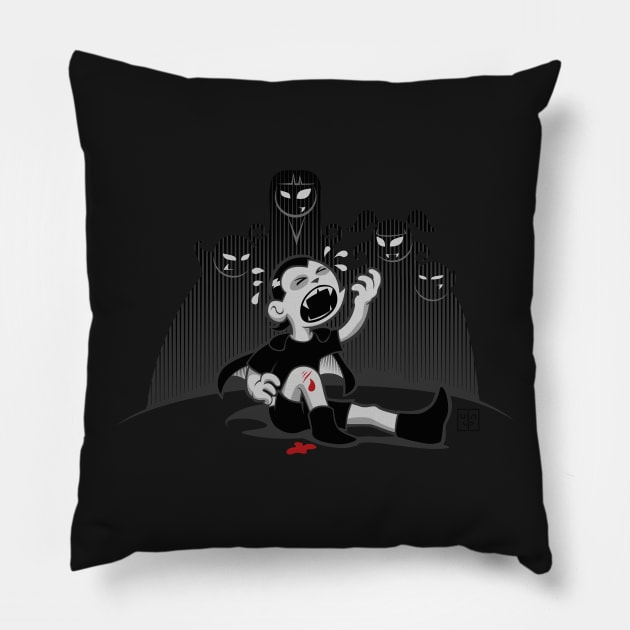 Dracula Child Trauma Pillow by BITICOL