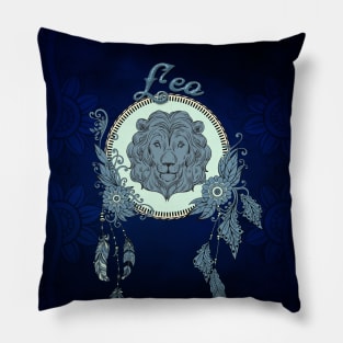 Zodiac sings leo Pillow