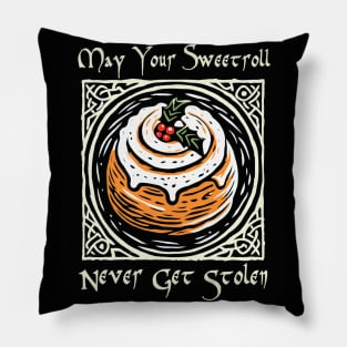 Skyrim Sweetroll Greetings Pillow