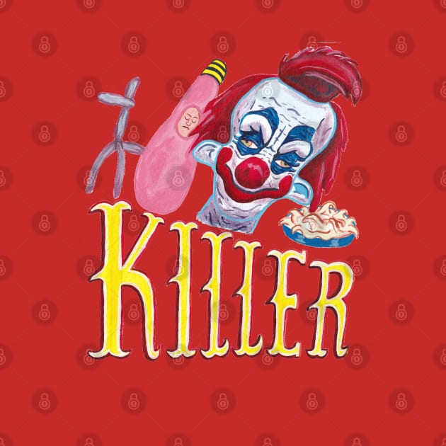 Killer Klown by tesiamarieart