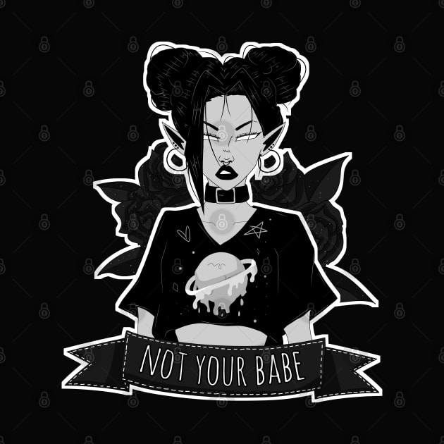 Not Your Babe by artsiecassie