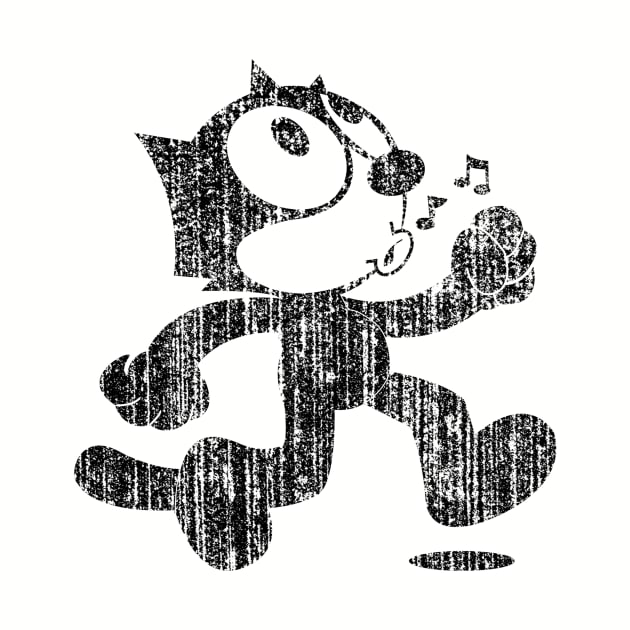 Felix The Cat Vintage by Mollie