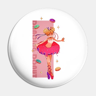 Dancing Donut Pin