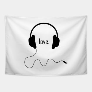 Love Music Tapestry