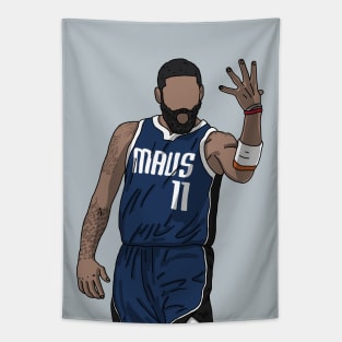 Kyrie Irving Celebration Tapestry