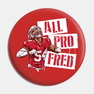 Fred Warner All-Pro Fred Pin