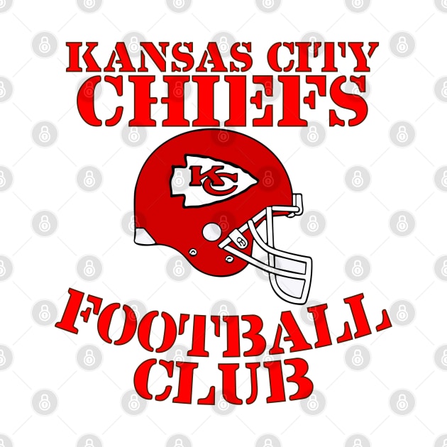 Kansas City Chiefs Football Club by Emilied