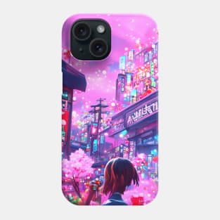 Pink Samurai Street of Love Phone Case