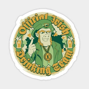 Official Irish Drinking Team Magnet