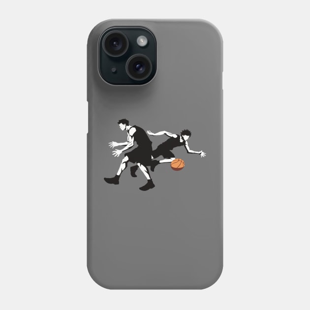 Left Hand Layup Xing Ze Hu Black and White Minimalist Cool Graphic Phone Case by Animangapoi