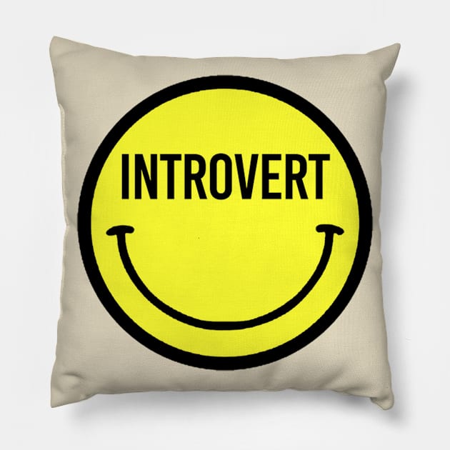 Introvert :) Pillow by dikitlokal