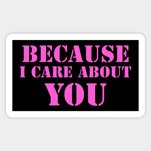 Because i care about you, the A-Team, design! - All Lives Matter - Sticker