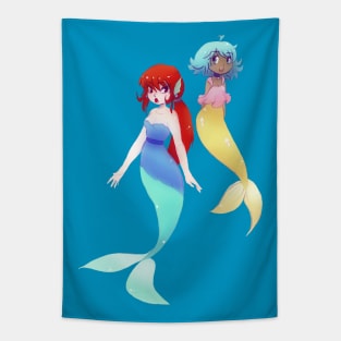 Two Mermaids Tapestry