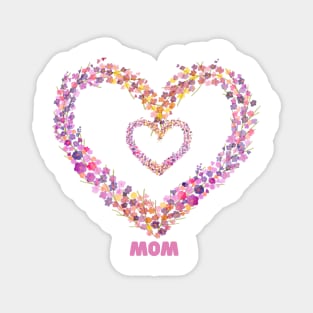 Heart mom, momy lovers Magnet